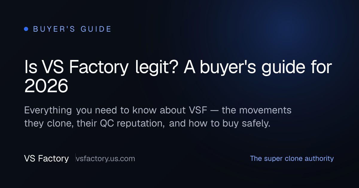 Is VS Factory legit? A buyer's guide for 2026